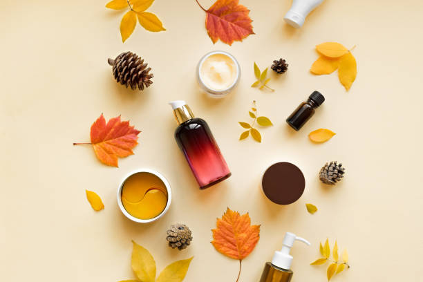 istock Autumn Skin Care products 1278395461
