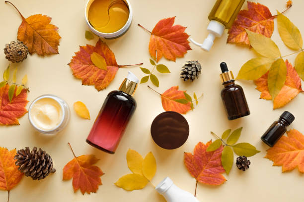 istock Autumn Skin Care products 1278395478