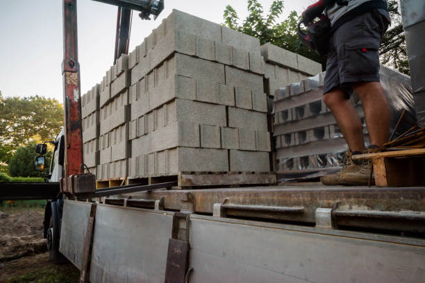 istock delivery of concrete blocks to a construction site 1278395636