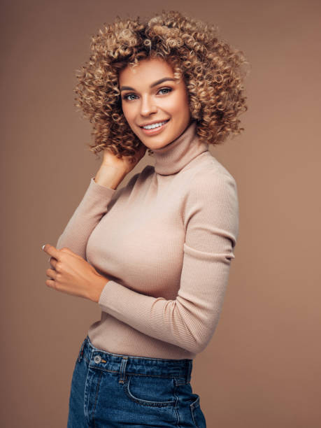 istock Beautiful woman with positive emotions 1278402386