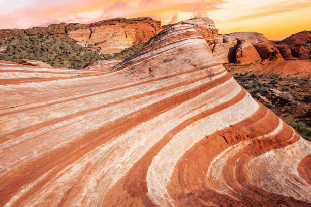 istock Fire Wave in Nevada in the USA 1278411468