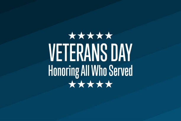istock Veterans Day. November 11. Honoring All Who Served. Holiday concept. Template for background, banner, card, poster with text inscription. Vector EPS10 illustration. 1278417131