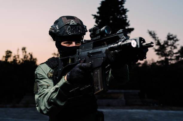istock Croatian military police reenacting. 1278423372