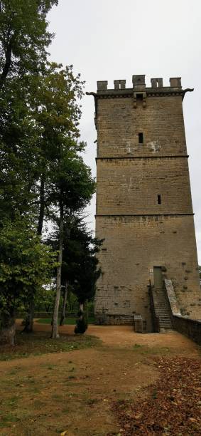 istock Aubespin Tower, Montbard Burgundy, Buffon Park 1278425089