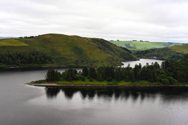 istock spectacular mountain lake view in Wales 1278426137