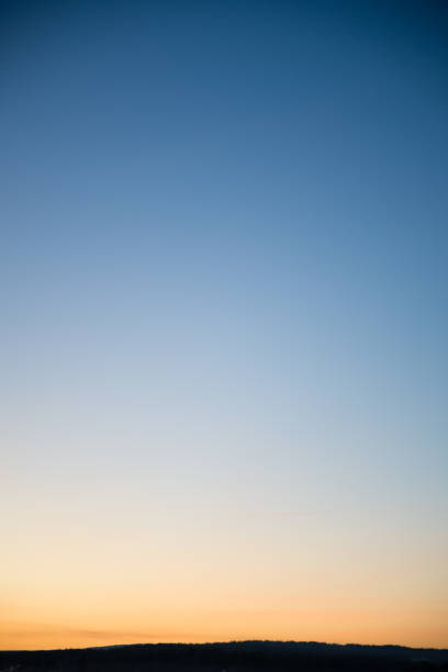 istock Colorful clear sky without cloud at twilight time before sunrise 1278427716