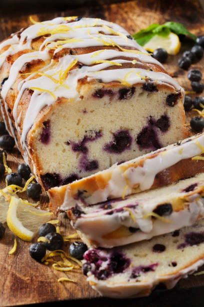 istock Blueberry Lemon Loaf with a Sweet Lemon Glaze 1278432470