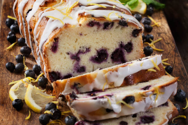 istock Blueberry Lemon Loaf with a Sweet Lemon Glaze 1278432543