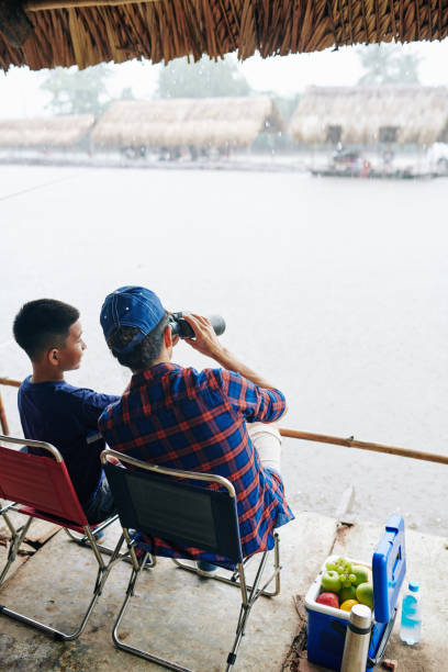 Family fishing