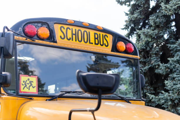 istock The school bus is yellow. Back to school concept. 1278436338