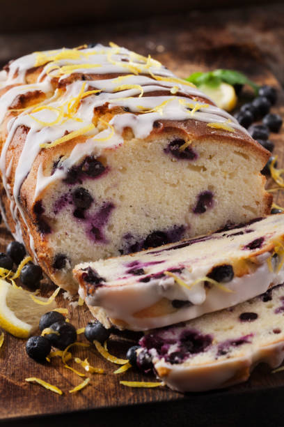 istock Blueberry Lemon Loaf with a Sweet Lemon Glaze 1278439732