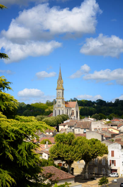 istock Nerac, French destination on Baise River. 1278439885