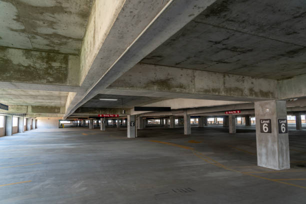 istock View of Empty Parking Floor during the way 1278440171