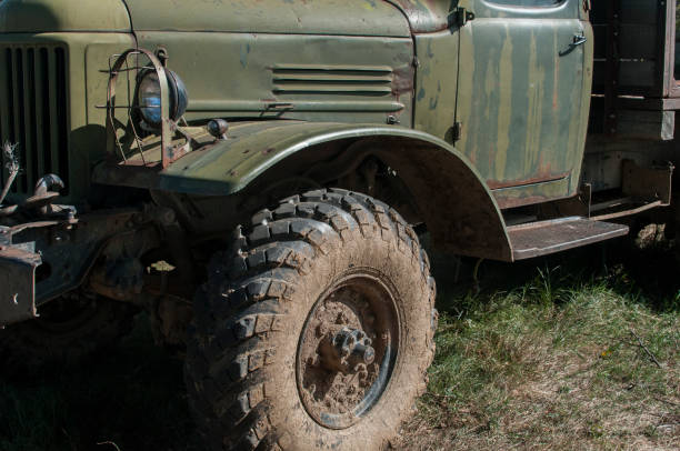 istock Old vintage heavy truck 1278441637