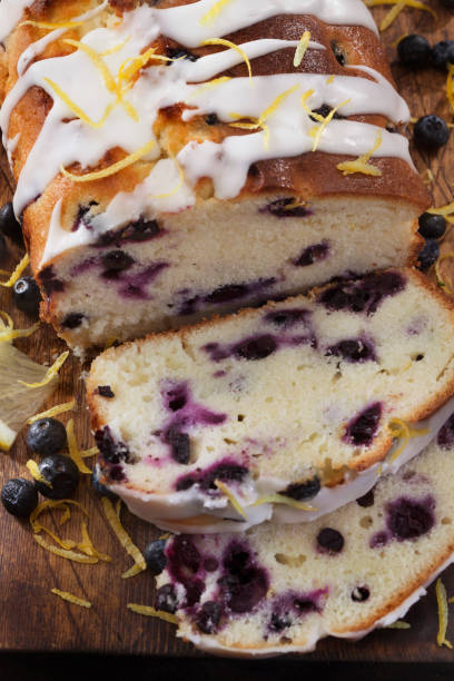 istock Blueberry Lemon Loaf with a Sweet Lemon Glaze 1278442866