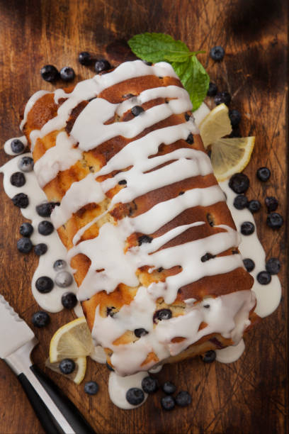 istock Blueberry Lemon Loaf with a Sweet Lemon Glaze 1278442886
