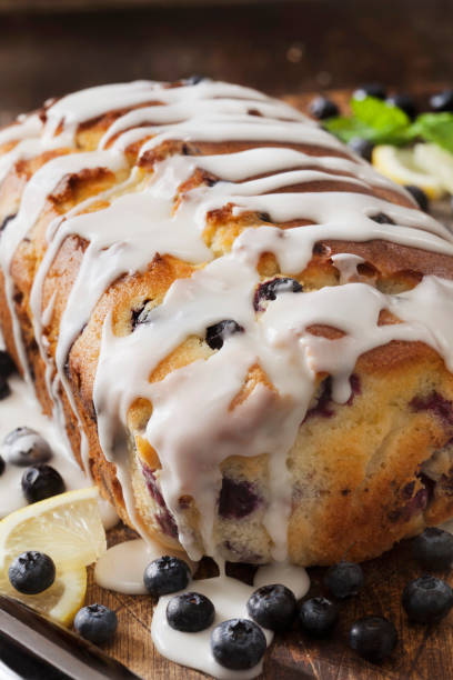 istock Blueberry Lemon Loaf with a Sweet Lemon Glaze 1278442972