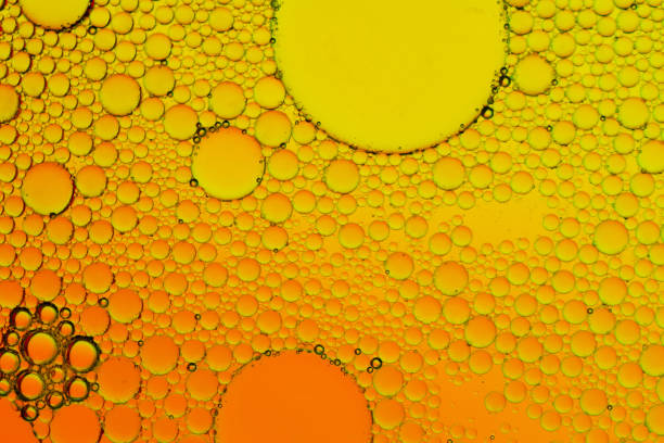 istock Beautiful bubbles and abstract oil drops. 1278443585