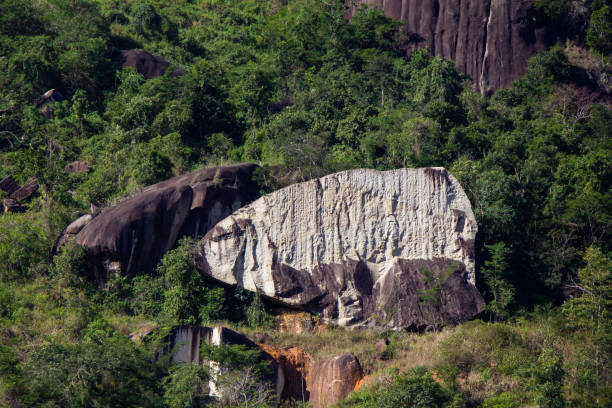 istock Stone cut for the exploitation of ornamental rocks 1278446306