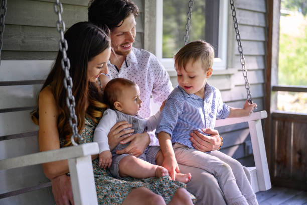 istock Millennial family during summertime 1278457229