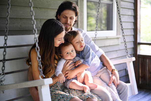 istock Millennial family during summertime 1278457242