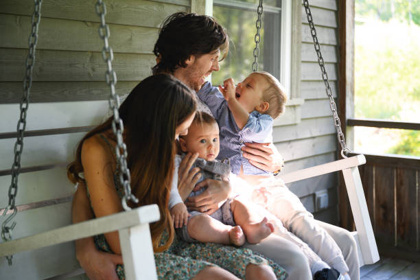 istock Millennial family during summertime 1278457246