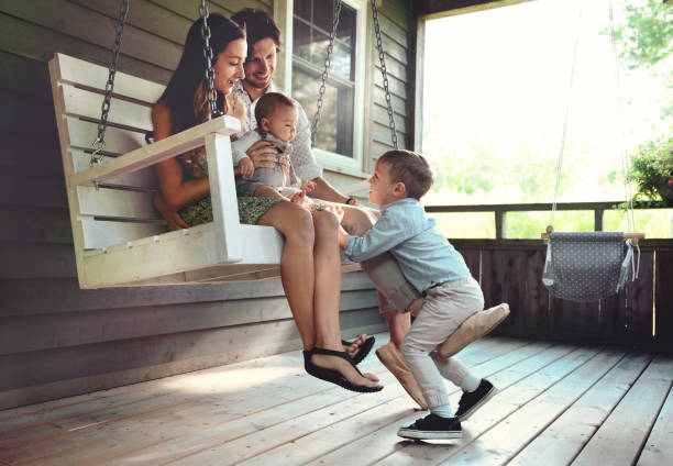 istock Millennial family during summertime 1278457274