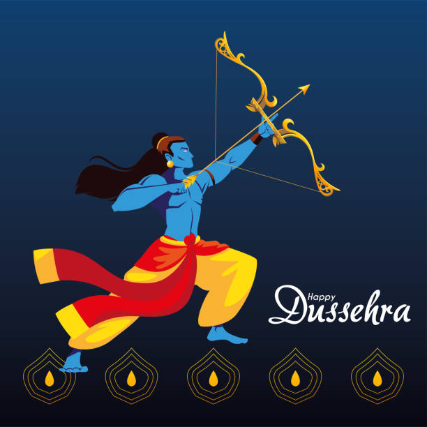 Lord Ram Cartoon With Bow And Arrow With Drops Vector Design Stock Illustration - Download Image Now - iStock Lord Ram Cartoon With Bow And Arrow With Drops Vector Design Stock Illustration - Download Image Now - iStock