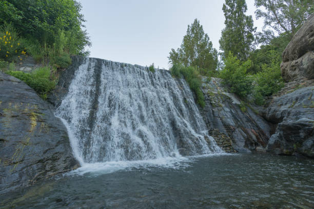 istock waterfall in a river in the south of Spain 1278463942
