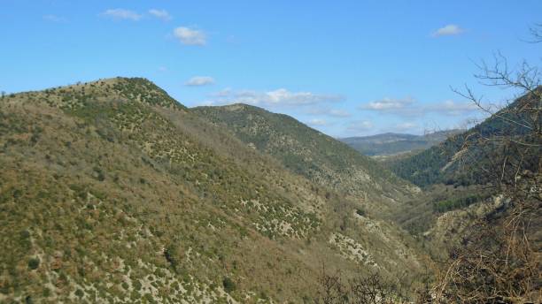 istock Rows of Mountains by Mount Subasio, Assisi 1278469383