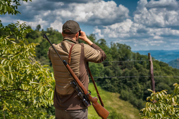 istock Young hunter checking his surrounding for prey 1278469634