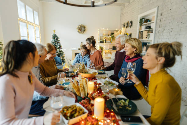 istock Multigenerational family celebrating December Holidays 1278484754