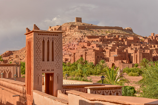 Ait Benhaddou is a historic fortified village in Morocco. It has been listed as a UNESCO World Heritage site since 1987.