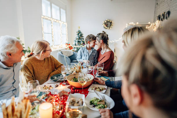 istock Multigenerational family celebrating December Holidays 1278486540