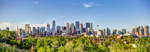 istock Panoramic view of the downtown Calgary skyline seen from the southwest 1278486826