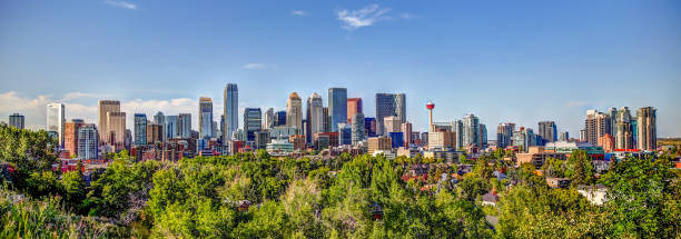 istock Panoramic view of the downtown Calgary skyline seen from the southwest 1278486890