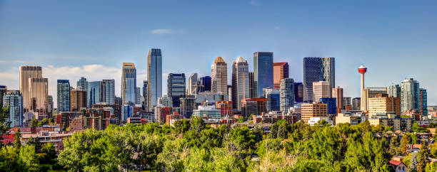 istock Panoramic view of the downtown Calgary skyline seen from the southwest 1278487053