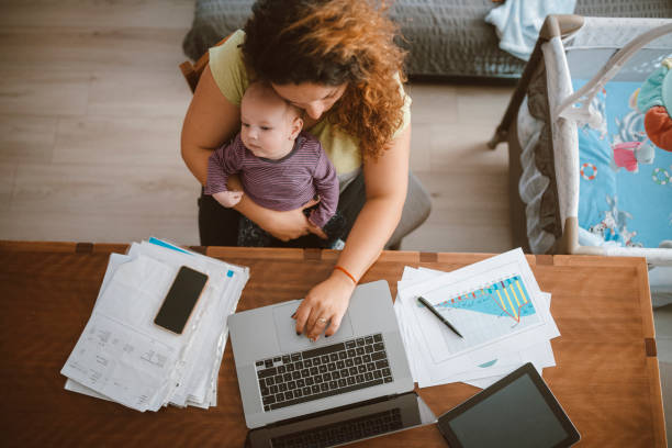 istock Business Woman Working From Home. 1278494831