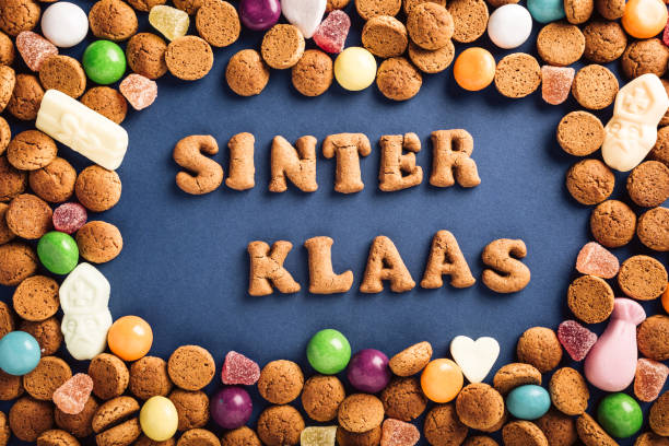 sinterklaasdag in nederland - sinterklaas stockfoto's en -beelden