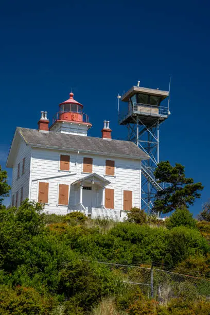 Photo of Yaquina Bay Lighthouse in Newport Oregon