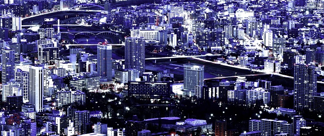 View of Sapporo city