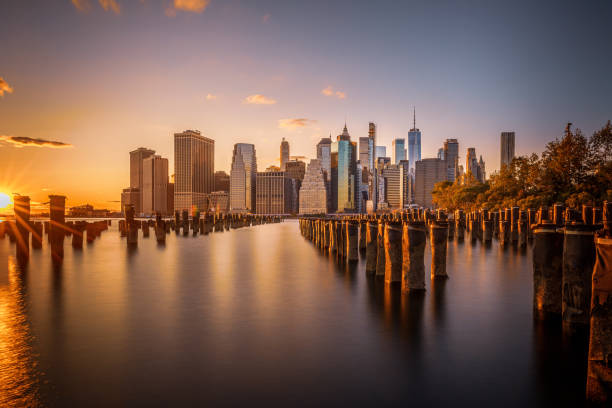 istock Lower Manhattan shot from Brooklyn 1278506783