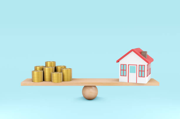 istock Saving money for home. 1278515080