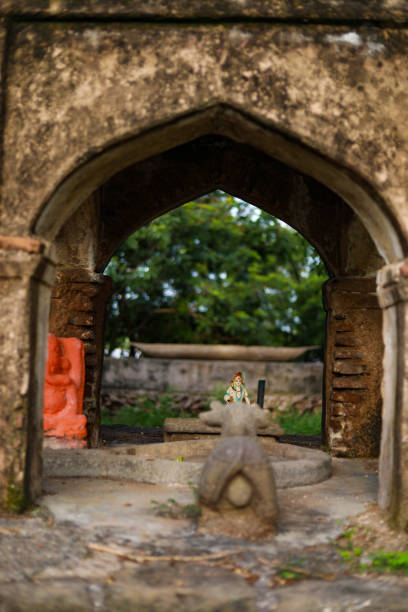 istock Old lord mahadev temple in india 1278518319