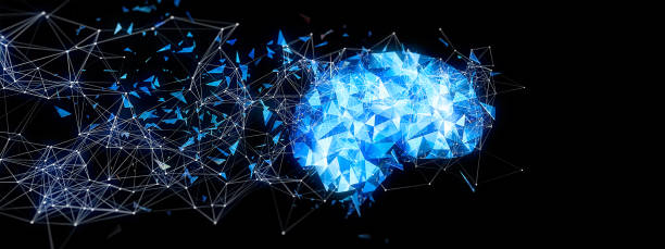 istock 3D illustration of abstract blue artificial intelligence with the concept of science technology 1278537743