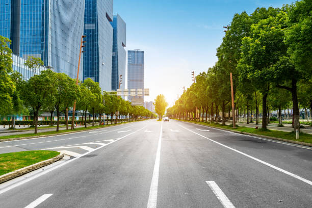 istock Highway and city modern architecture in nanjing,china 1278541161