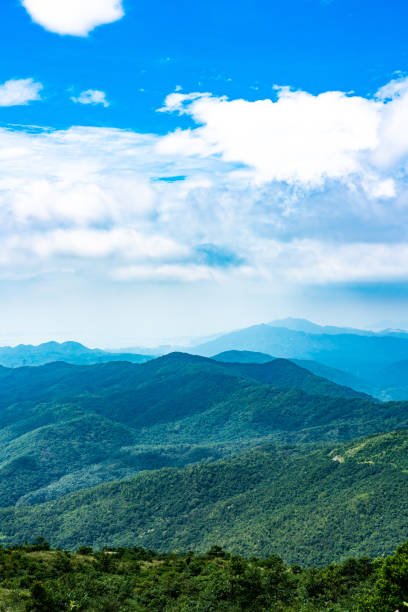istock summer day with blue sky on Tai Mo Shan, Hong Kong 1278549249