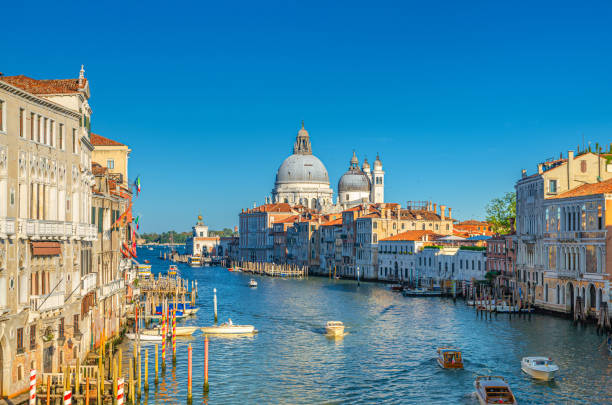 istock Venice cityscape with Grand Canal waterway 1278552714