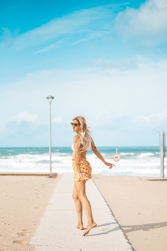 Girl on the beach