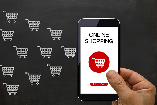 E-commerce online shopping mobile phone marketing